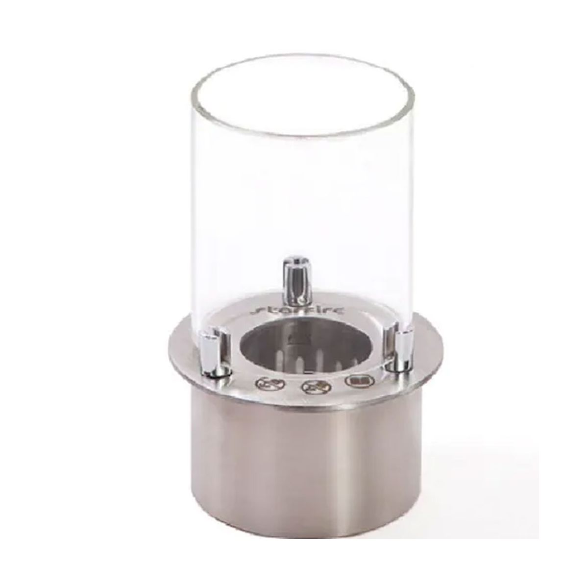 12’lik Yuvarlak Burner Camlı bioethanol haznesi